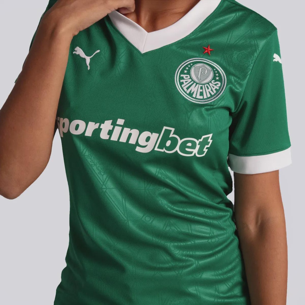 Imagem 4 do produto Camisa do Palmeiras I 2025 Puma Feminina