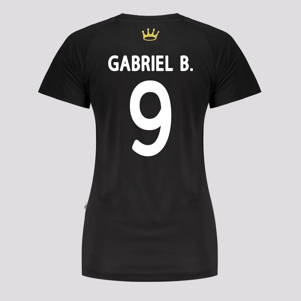 Camisa do Santos Logo 9 Gabriel B FutFanatics Feminina