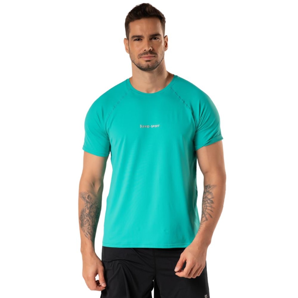 Blusa Masculina Sport Protect UV+ Manga Curta