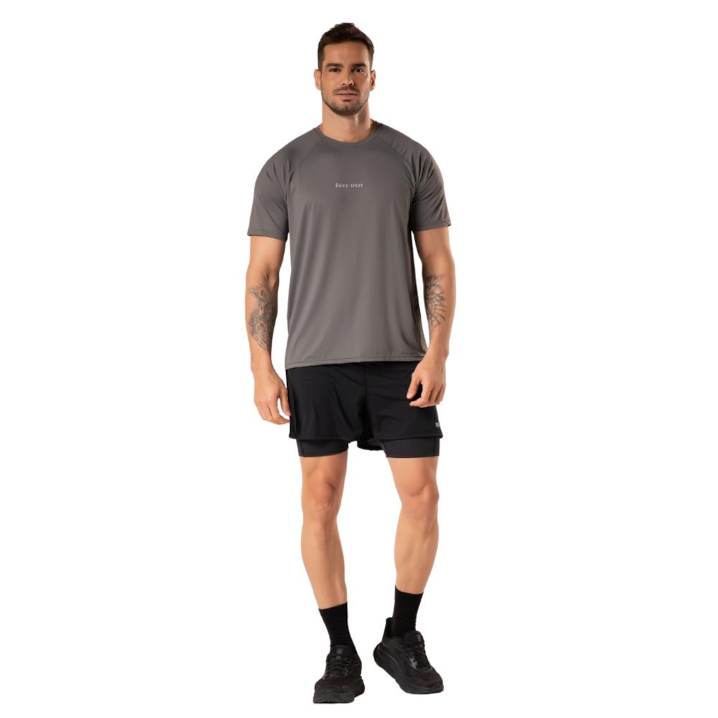 Blusa Masculina Sport Protect UV+ Manga Curta