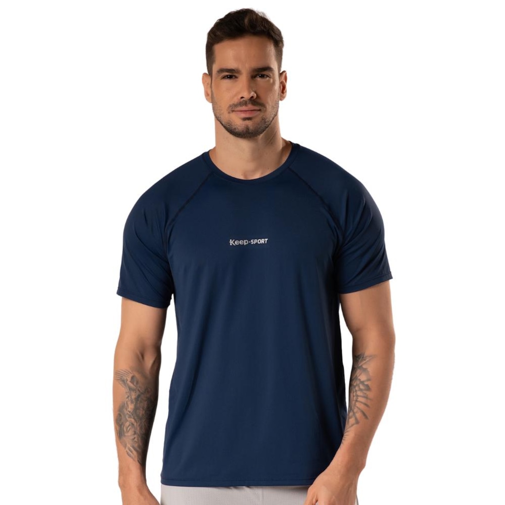 Blusa Masculina Sport Protect UV+ Manga Curta