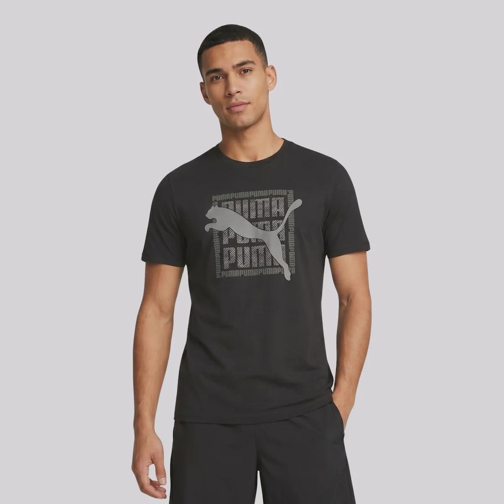 Camiseta Puma Graphic Wording Masculina
