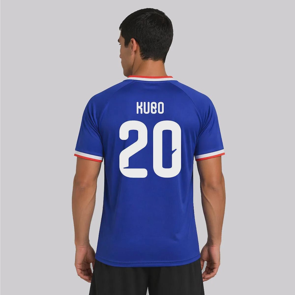 Camisa FutFanatics Japão Sentaku 20 Kubo Masculina