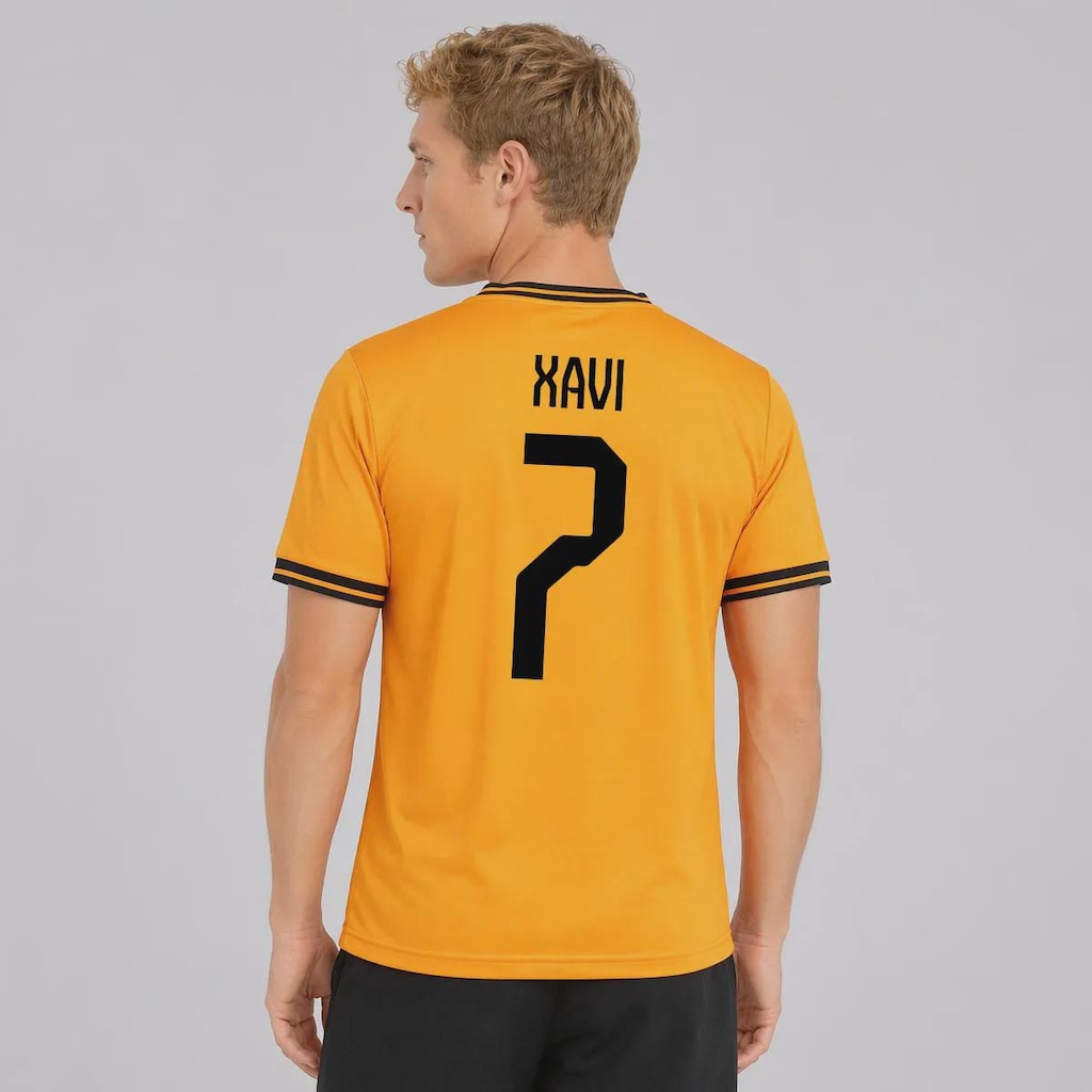 Camisa FutFanatics Holanda Mecânica 7 Xavi Masculina