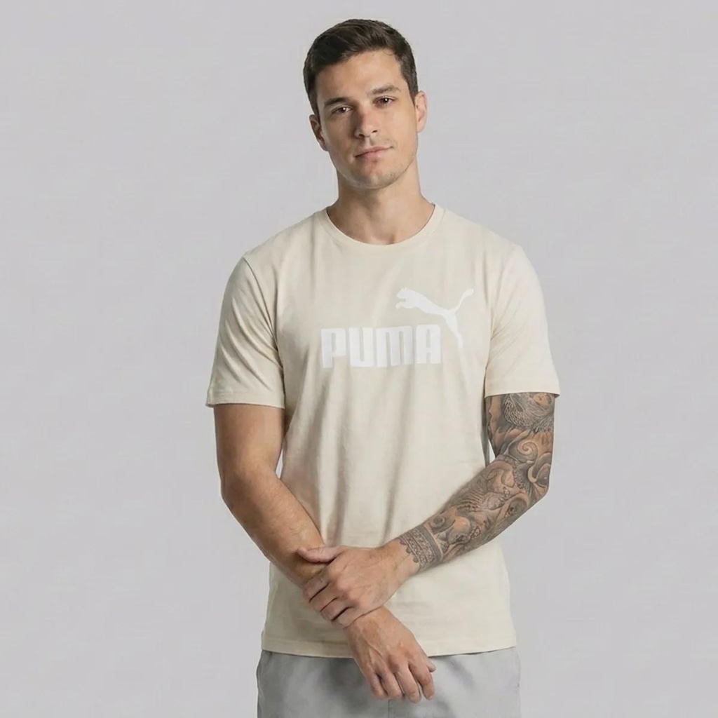 Camiseta Puma Ess No 1 Logo Masculina