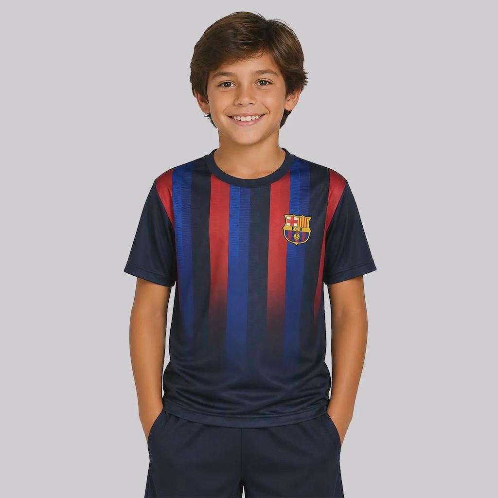 Imagem 2 do produto Camisa FutFanatics Barcelona Stamina 11 Raphinha Infantil