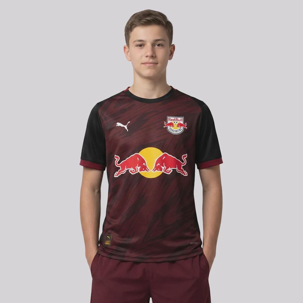 Camisa Puma Red Bull Bragantino II 2026 Infantil