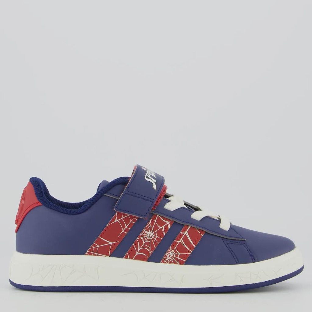 Tênis adidas Grand Court Marvel Spider Man EL Infantil