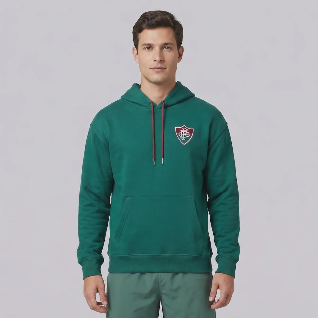 Moletom Fluminense Salto Verde FutFanatics Masculina
