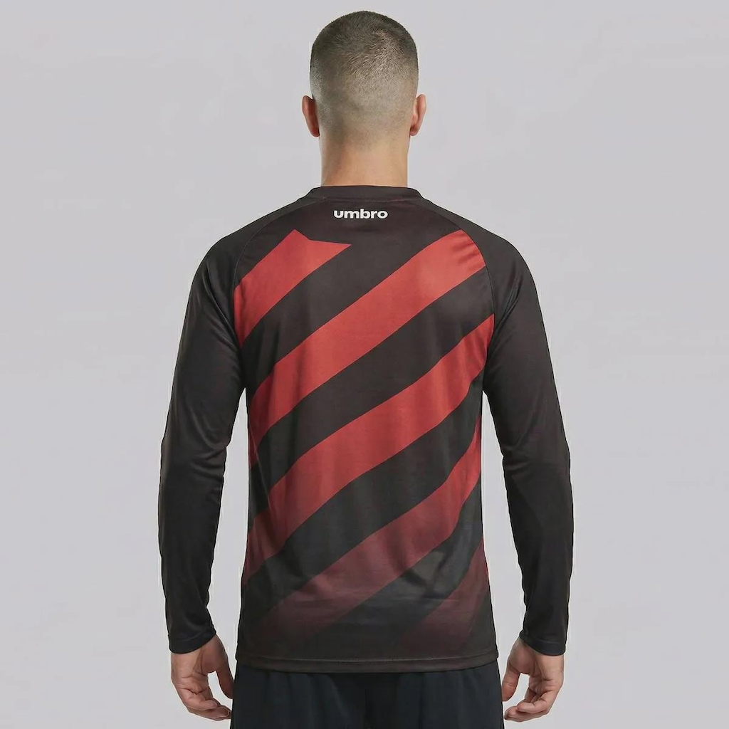 Imagem 3 do produto Camisa do Athletico Paranaense I 2026 Manga Longa Umbro Masculina