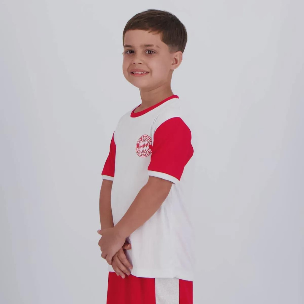 Imagem 4 do produto Camisa Bayern De Munique Kane 9 Stencil FutFanatics Infantil