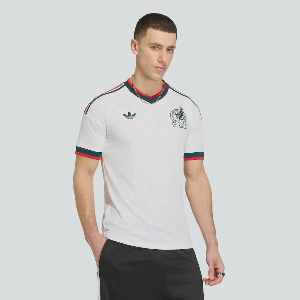Camisa México Away 2026 adidas Masculina