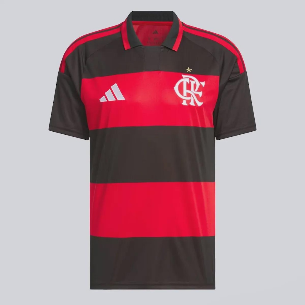 Imagem 2 do produto Camisa do Flamengo I 2026 10 De Arrascaeta adidas Masculina