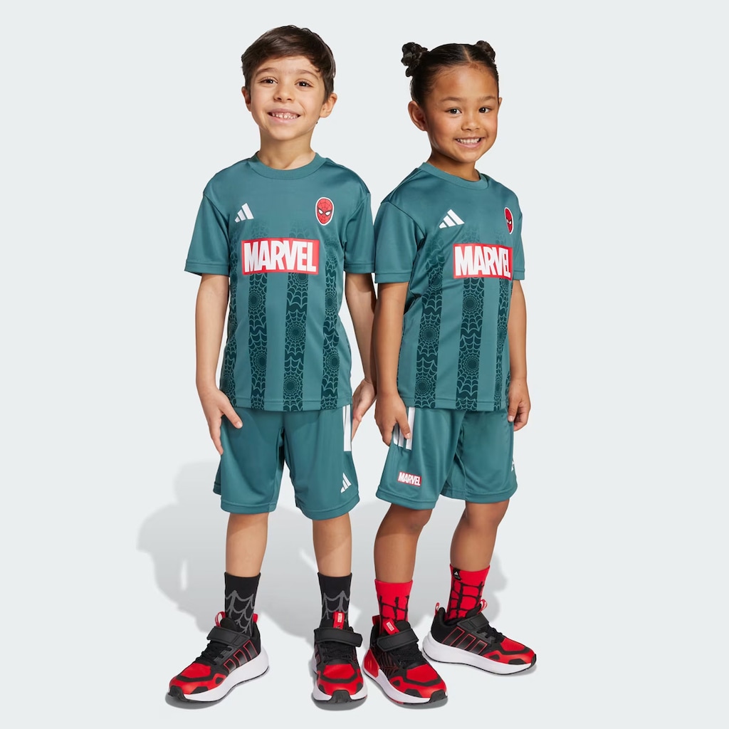 Conjunto Homem Aranha Infantil adidas