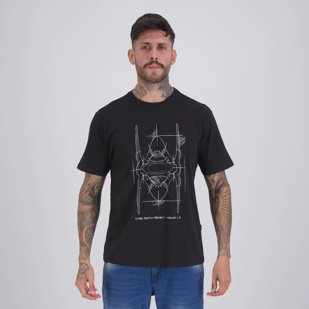 Camiseta Oakley O-Store Sketch SS Masculina