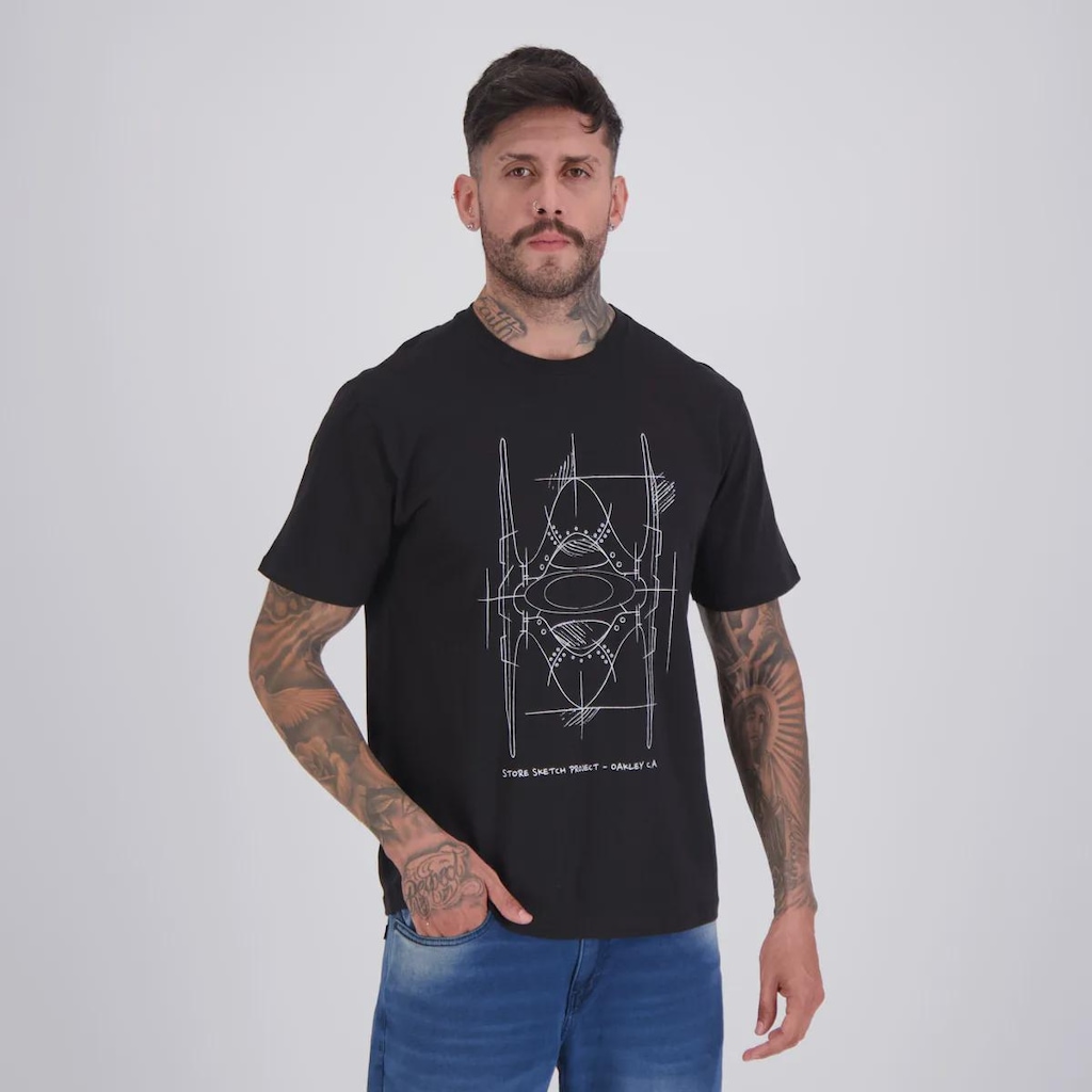 Imagem 2 do produto Camiseta Oakley O-Store Sketch SS Masculina