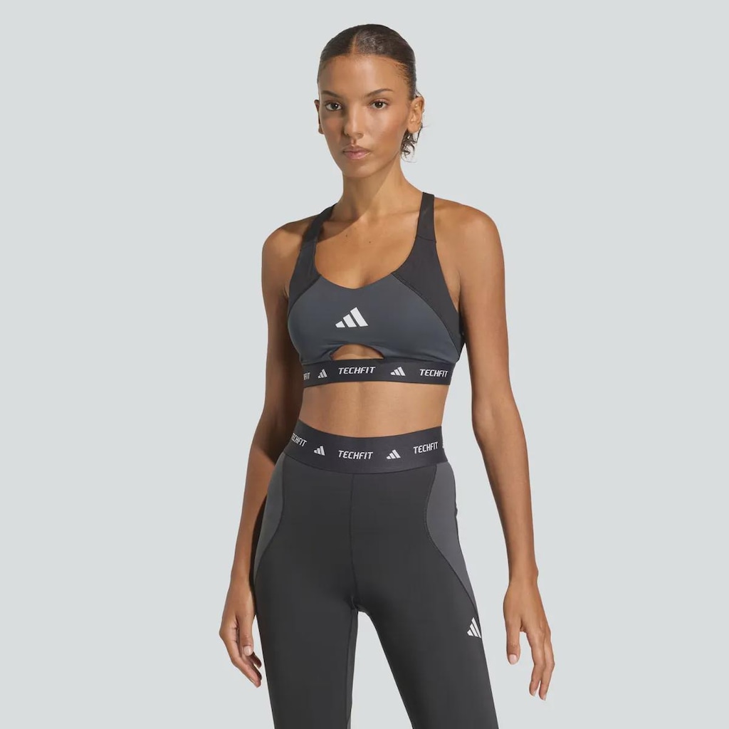 Top adidas Techfit Workout Feminino