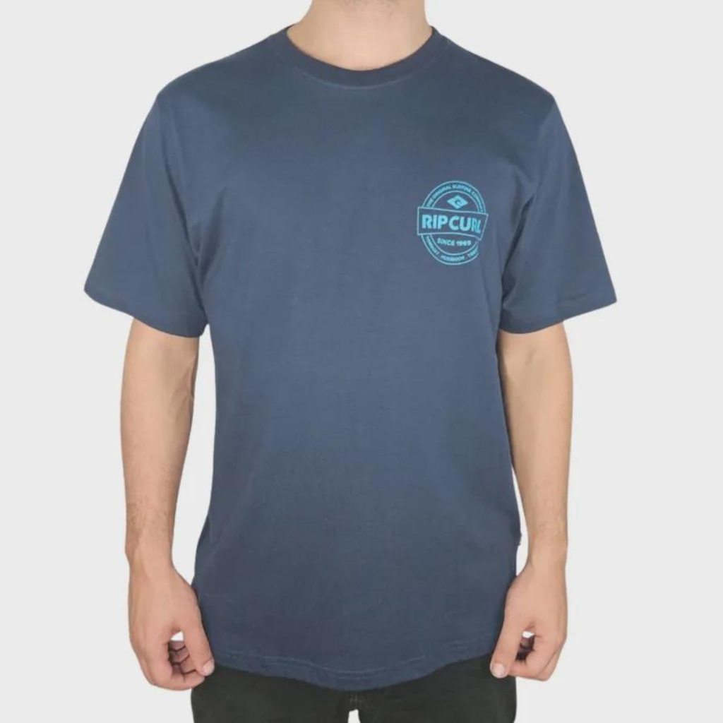 Camiseta Rip Curl Staple Petrol - Masculino