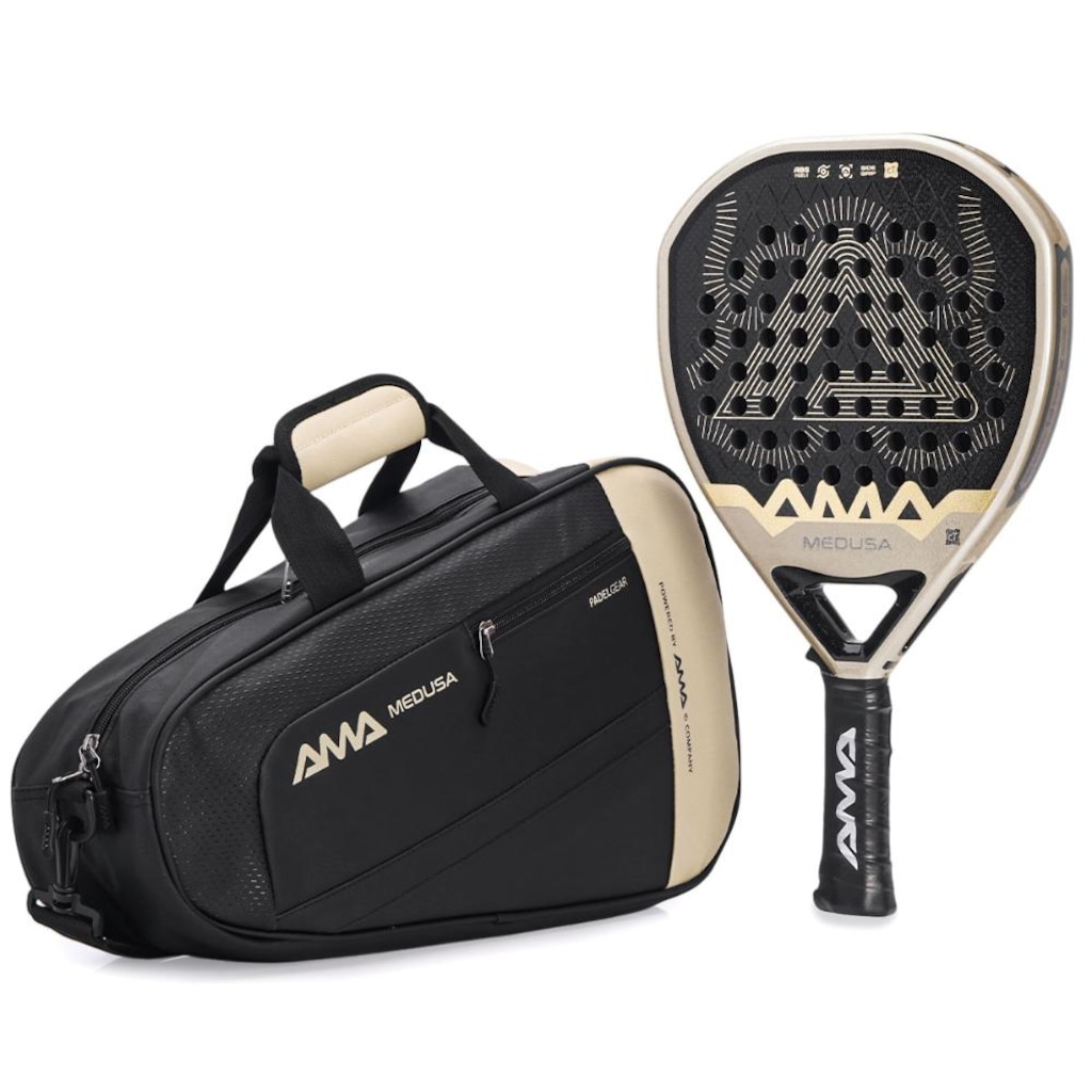 Raquete de Padel Ama Sport Euro Pro Medusa - Adulto