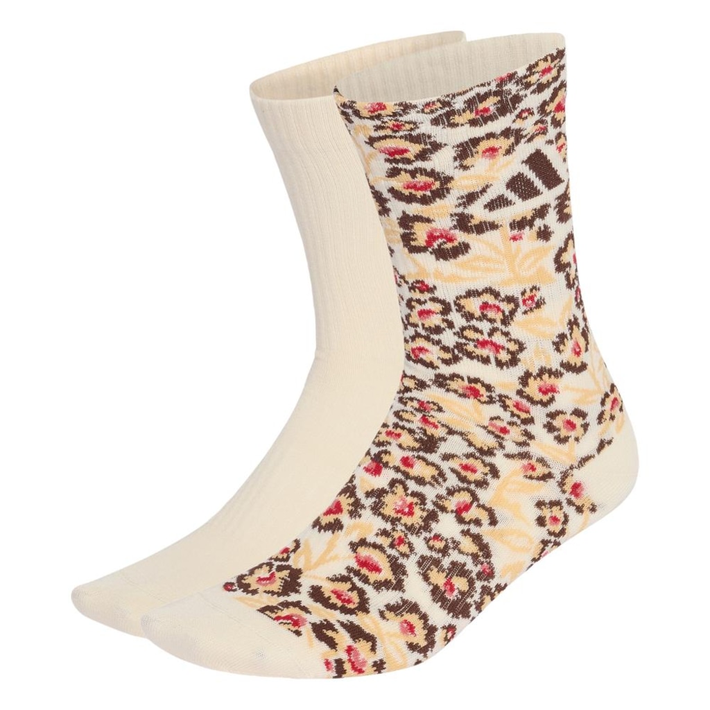 Kit Meias adidas X Farm com 2 Pares Feminina
