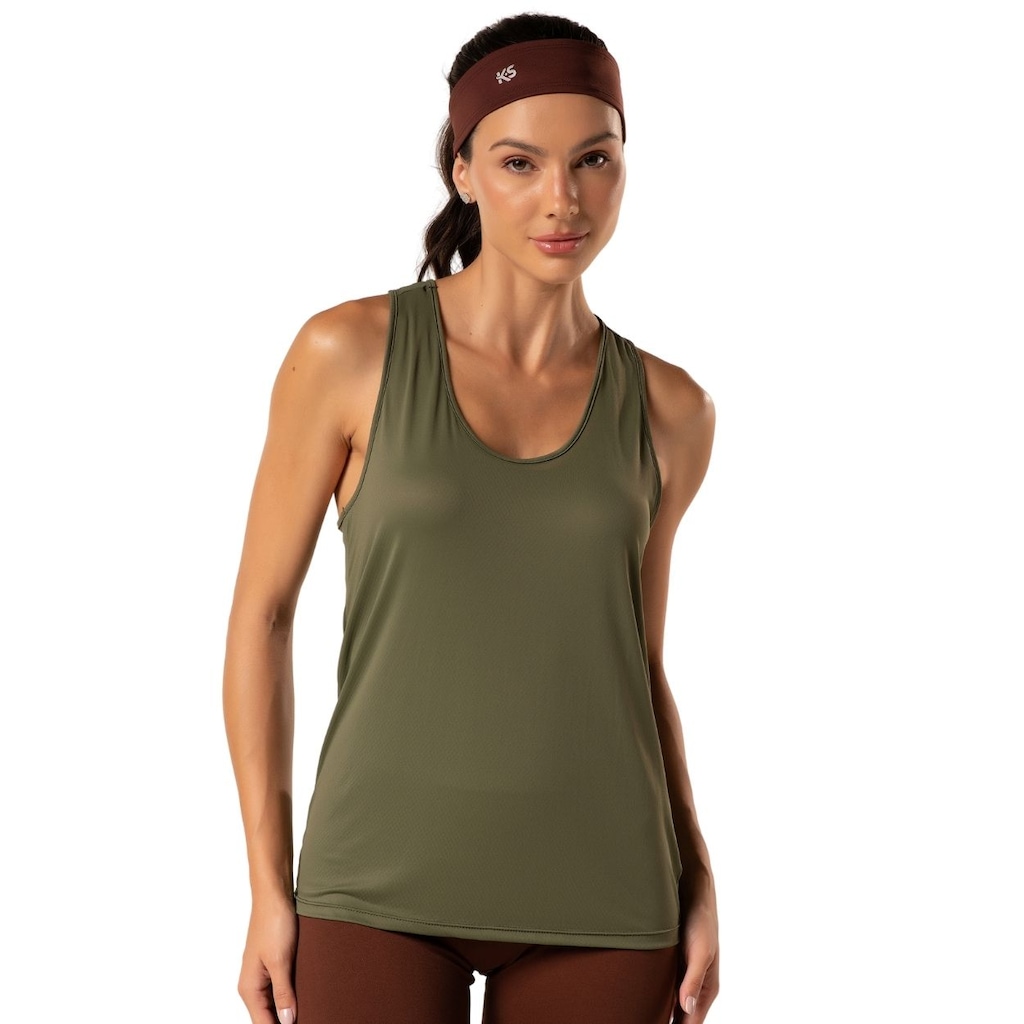 Camiseta Regata Nadador Keep Light Feminina