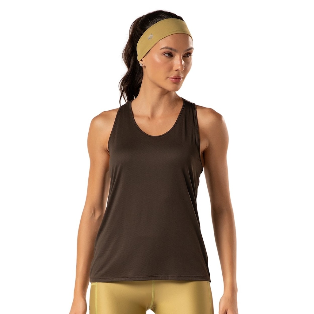 Camiseta Regata Nadador Keep Light Feminina - Foto 1