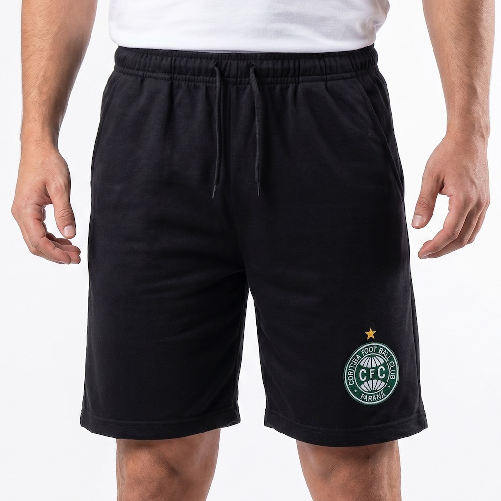 Bermuda Coritiba Retrô FutFanatics Masculina