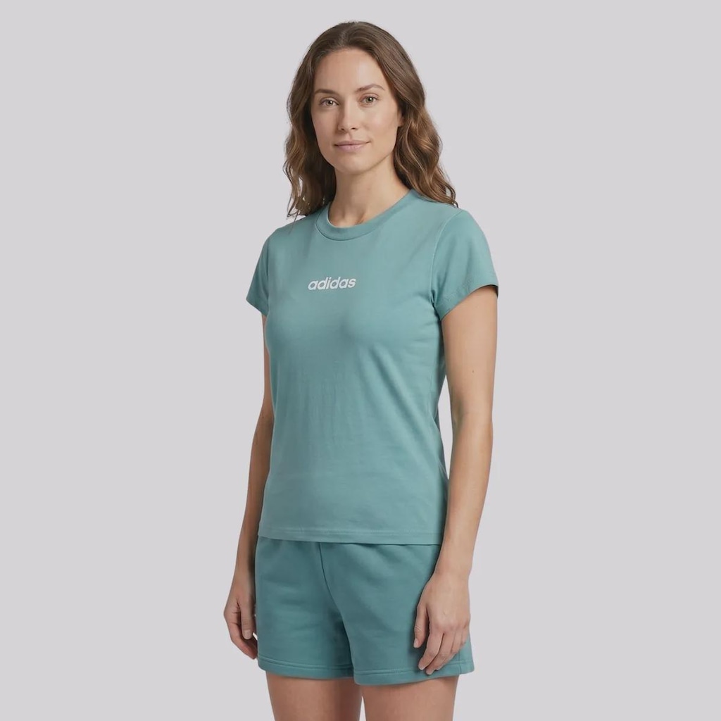 Imagem 2 do produto Camiseta adidas Linear SJ Feminina
