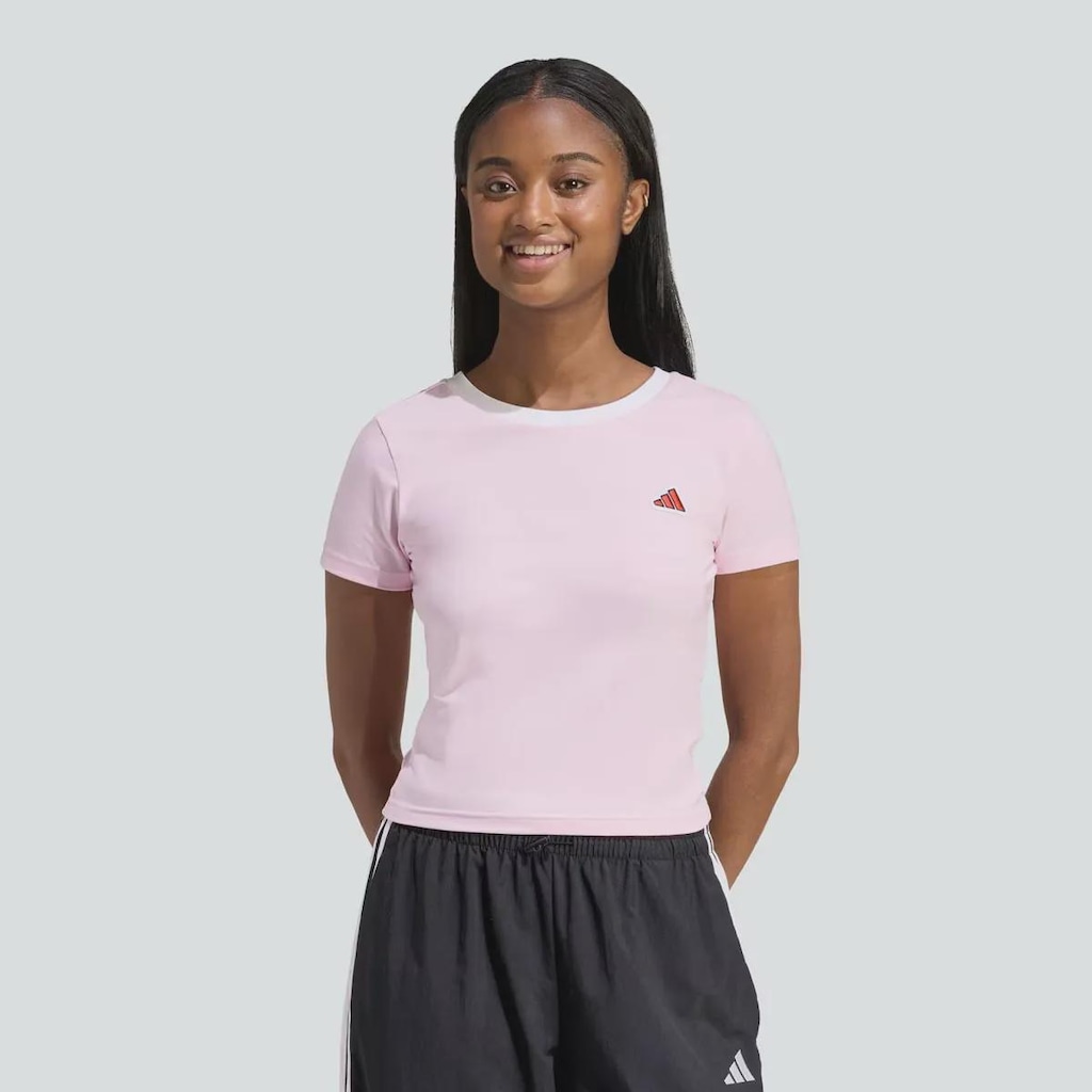 Camiseta adidas Col Icon Baby Feminina