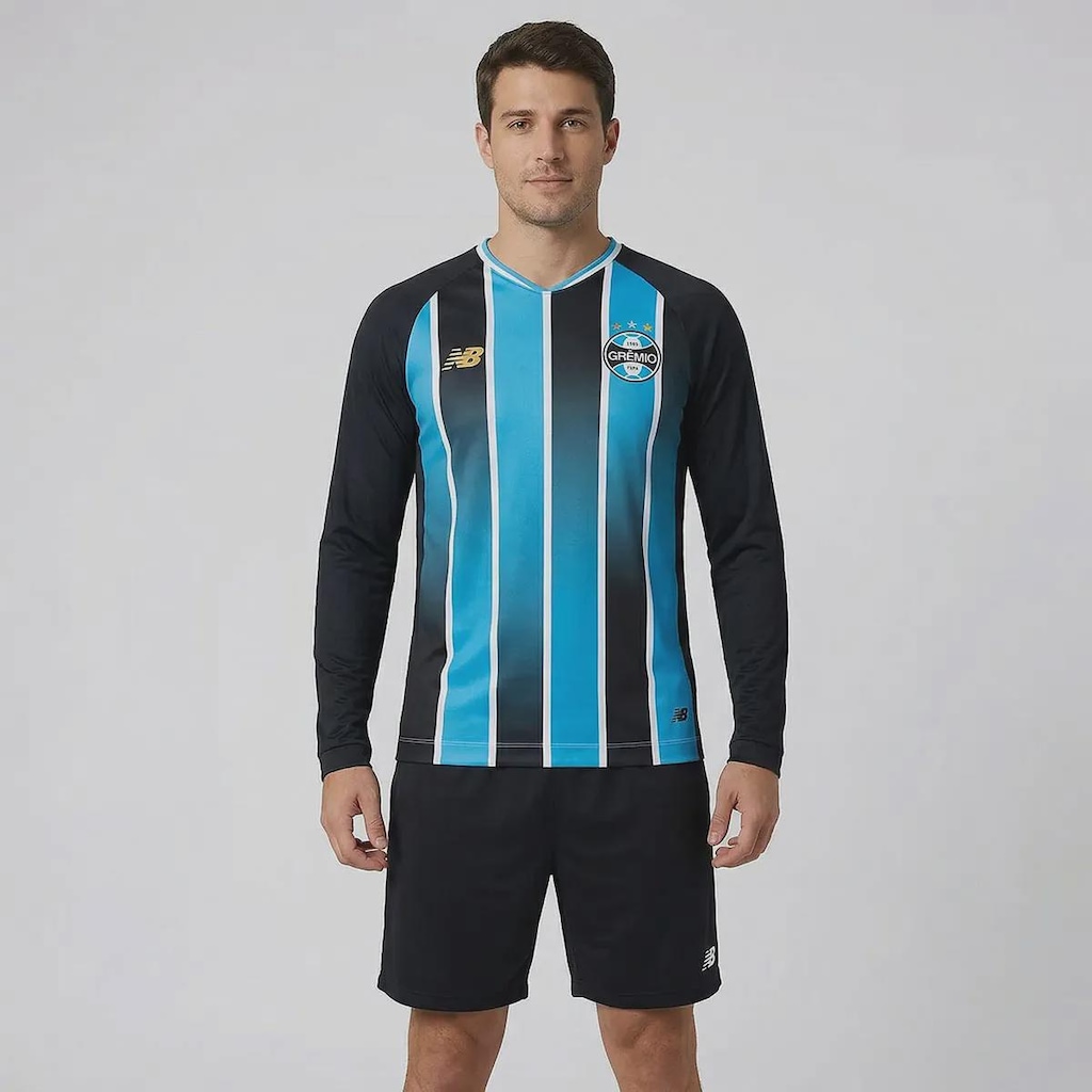 Camisa New Balance Grêmio I 2026 Masculina