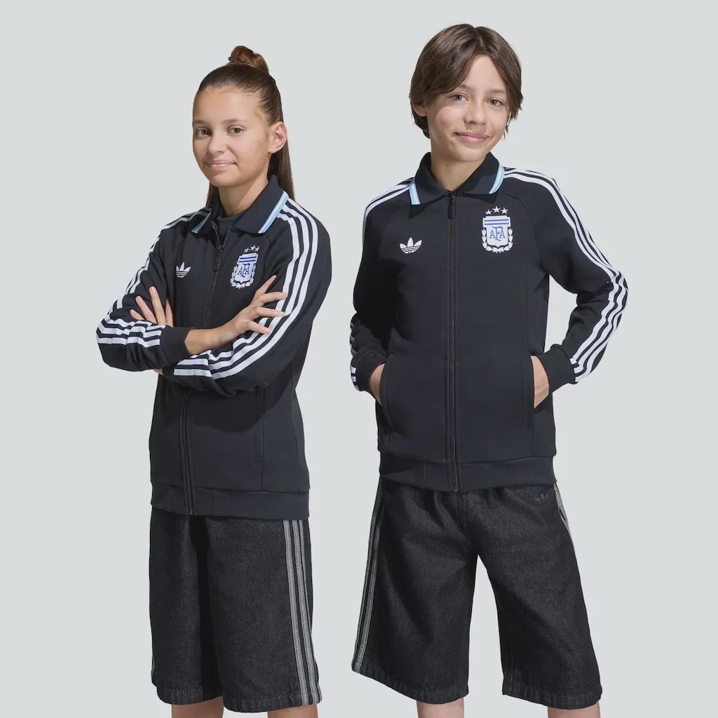 Jaqueta Argentina II Hino Originals adidas Infantil