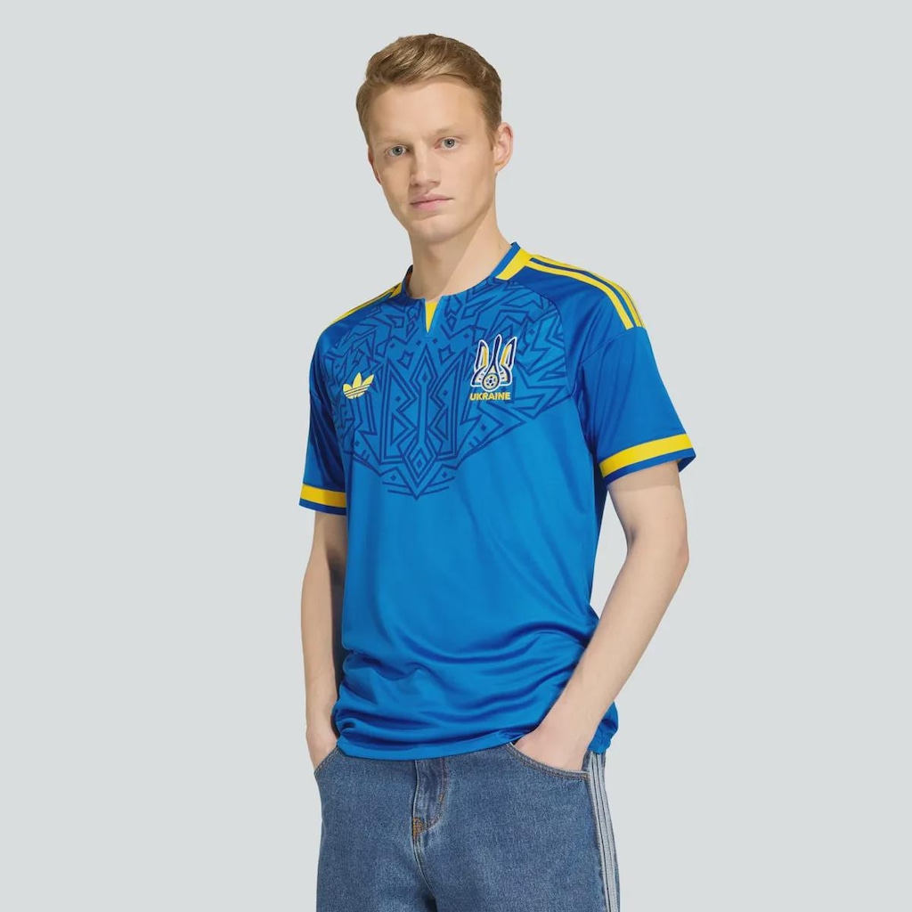 Camisa da Ucrânia Away 2026 adidas Masculino