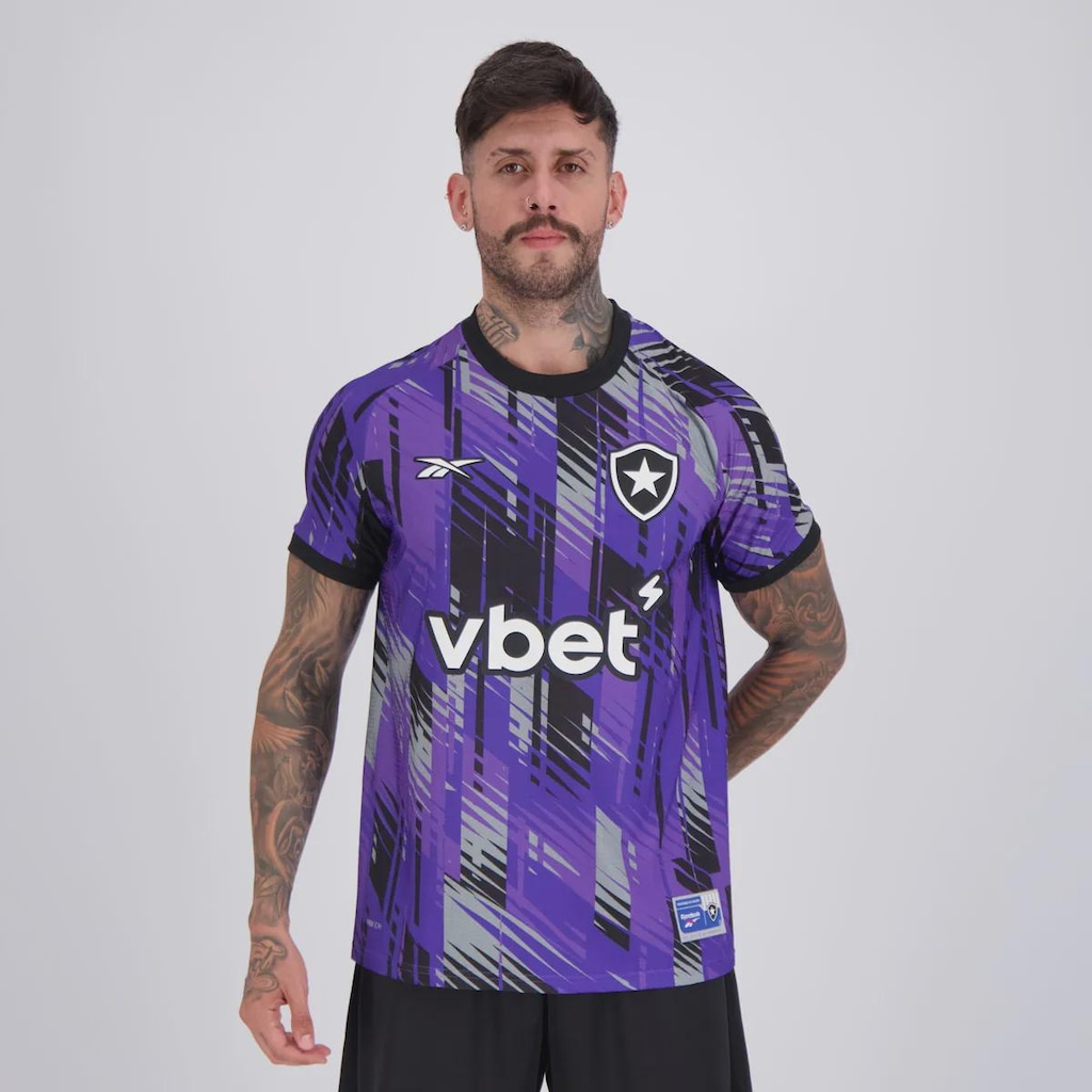 Camisa Reebok Botafogo Goleiro II 2026 Masculina