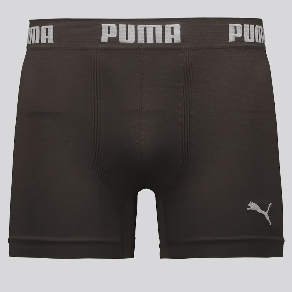 Cueca Boxer Puma Sem Costura Adulta