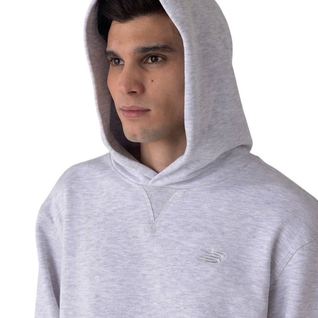 Imagem 3 do produto Moletom Masculino New Balance Capuz Athletics Small Logo