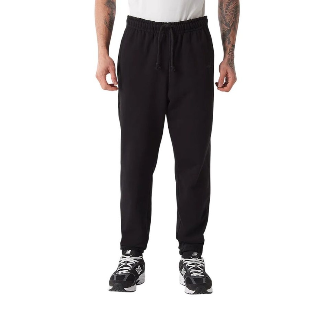 Calça New Balance Athletics Small Logo Masculina