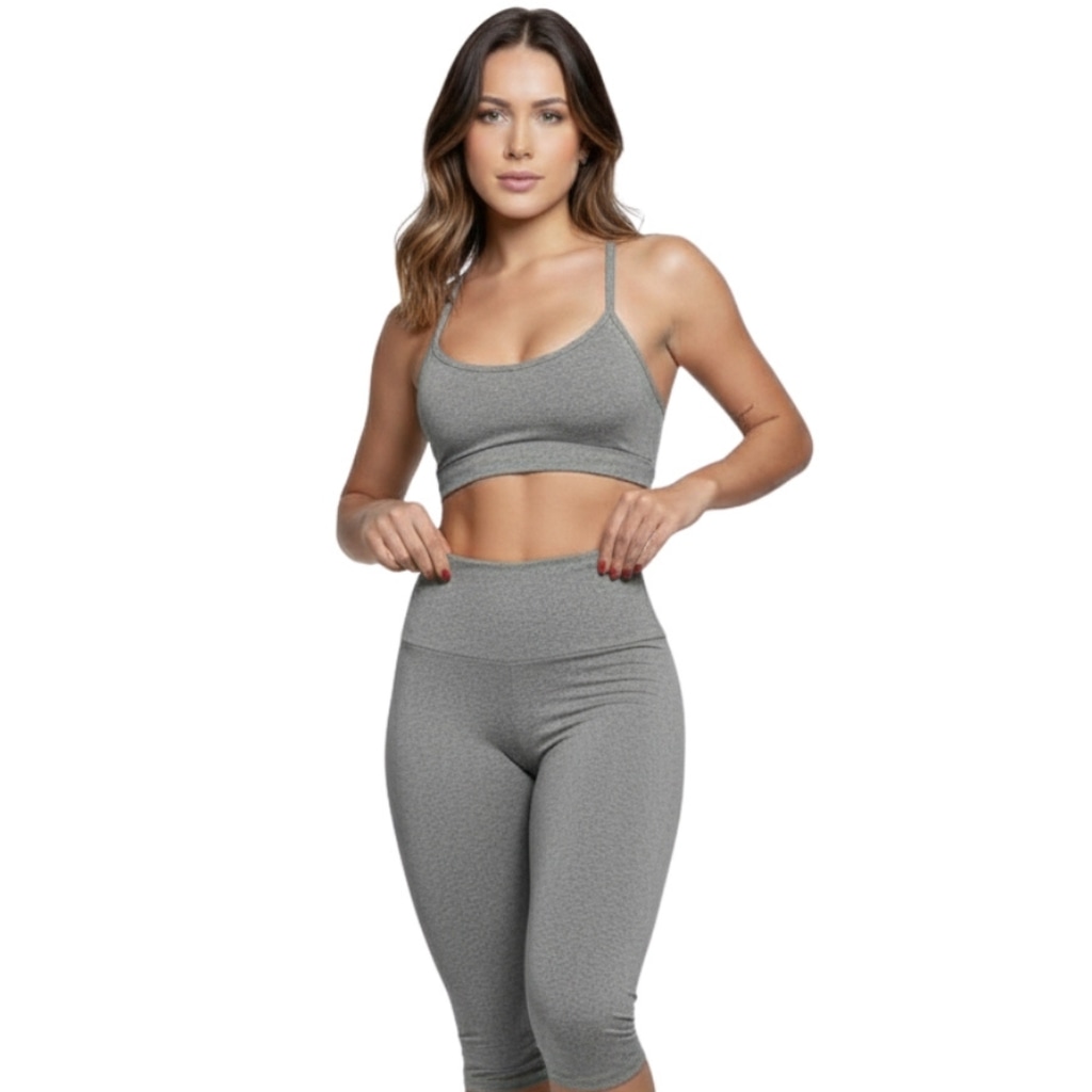 Top Fitness Alça Fina Vekyo Nadador - Feminino