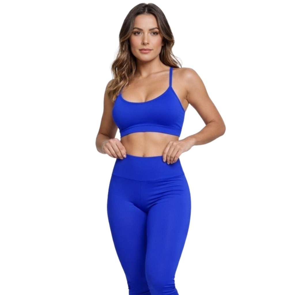 Top Fitness Alça Fina Vekyo Nadador - Feminino