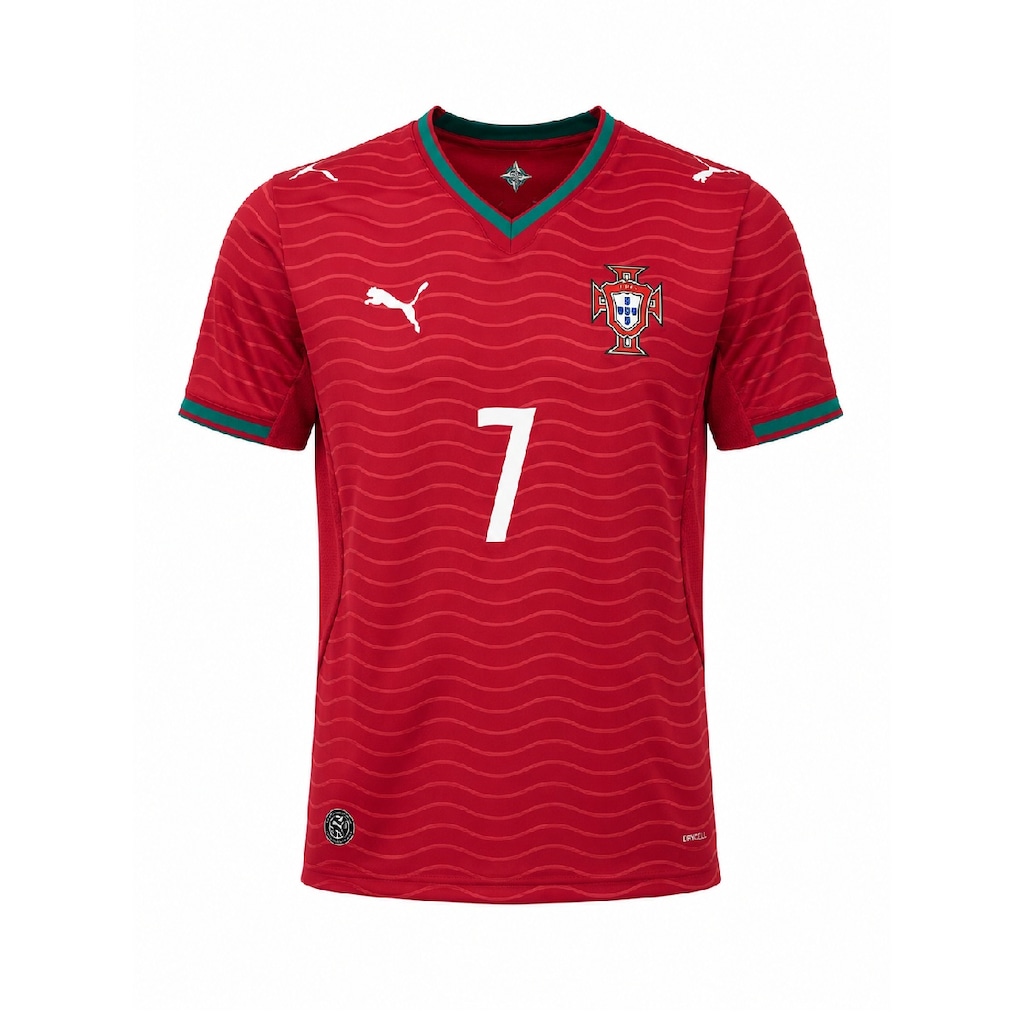 Camisa Portugal Puma 2026 Home Torcedor - Masculina