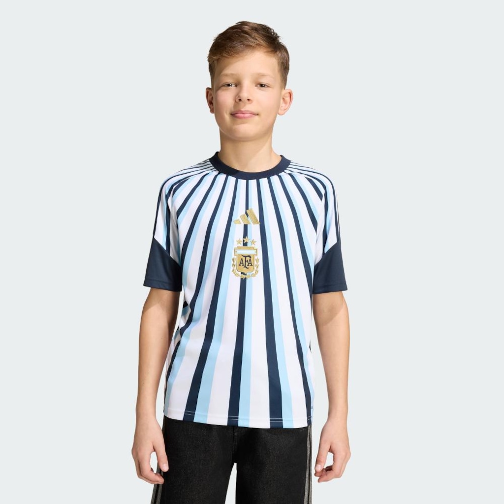 Imagem 3 do produto Camisa Argentina Pré-Jogo I 26/27 adidas Infantil