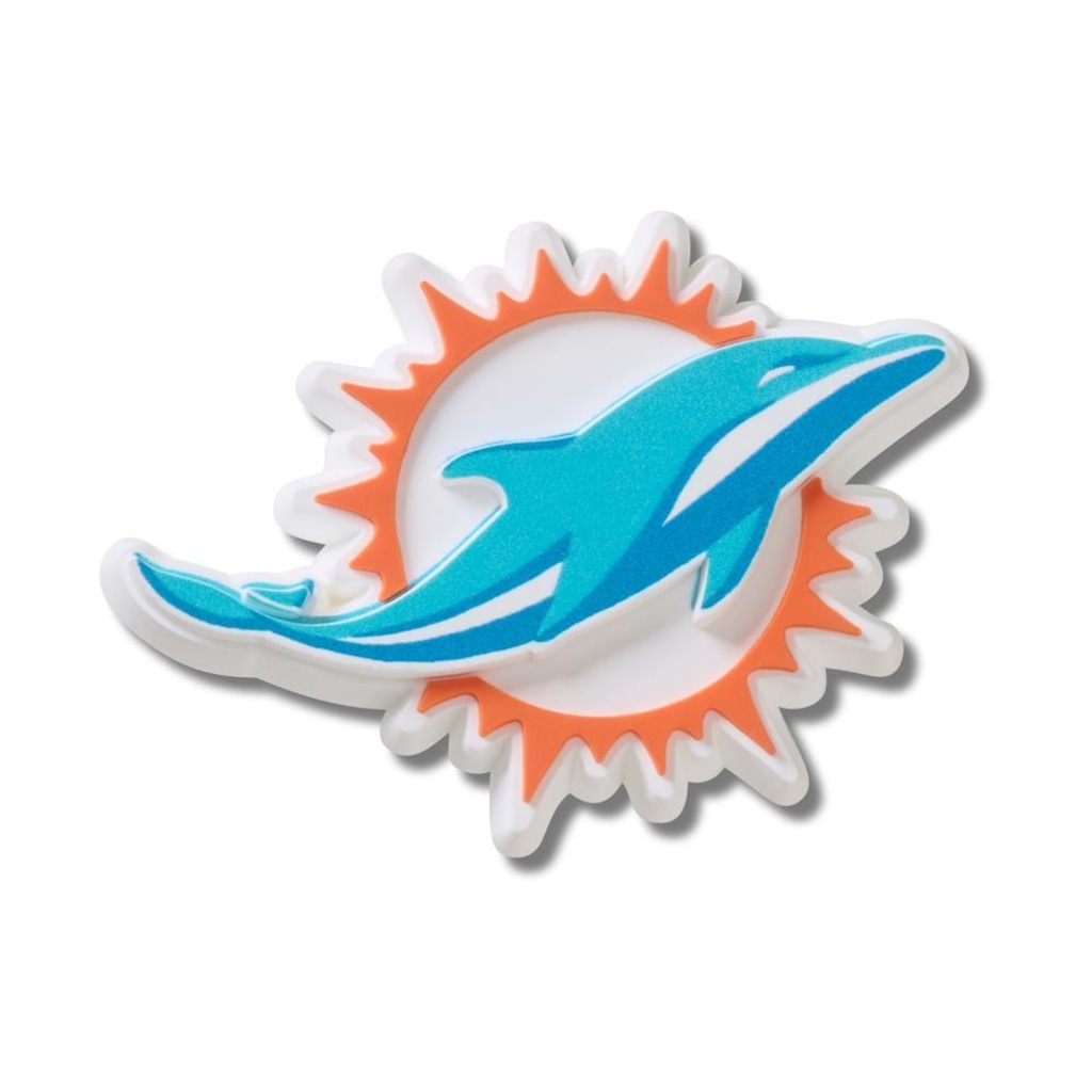 Jibbitz™ Crocs NFL Miami Dolphins Logo