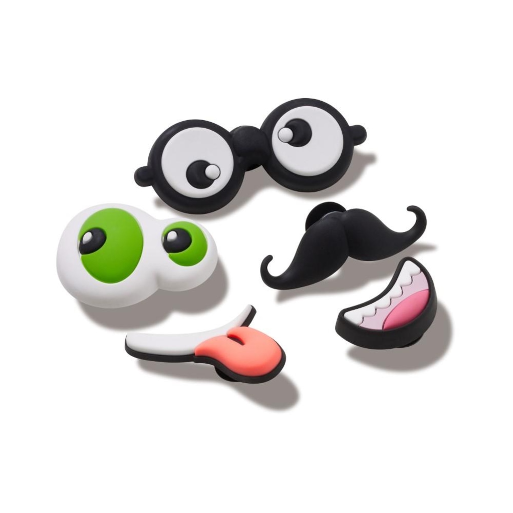 Kit Jibbitz™ Crocs Construa Suas Próprias Faces Pack com 5 Peças