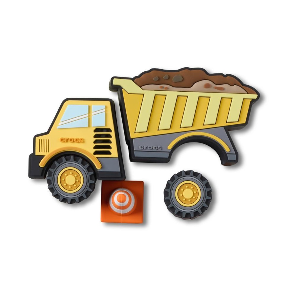 Kit Jibbitz™ Crocs Caminhão de Construção Pack com 5 Peças