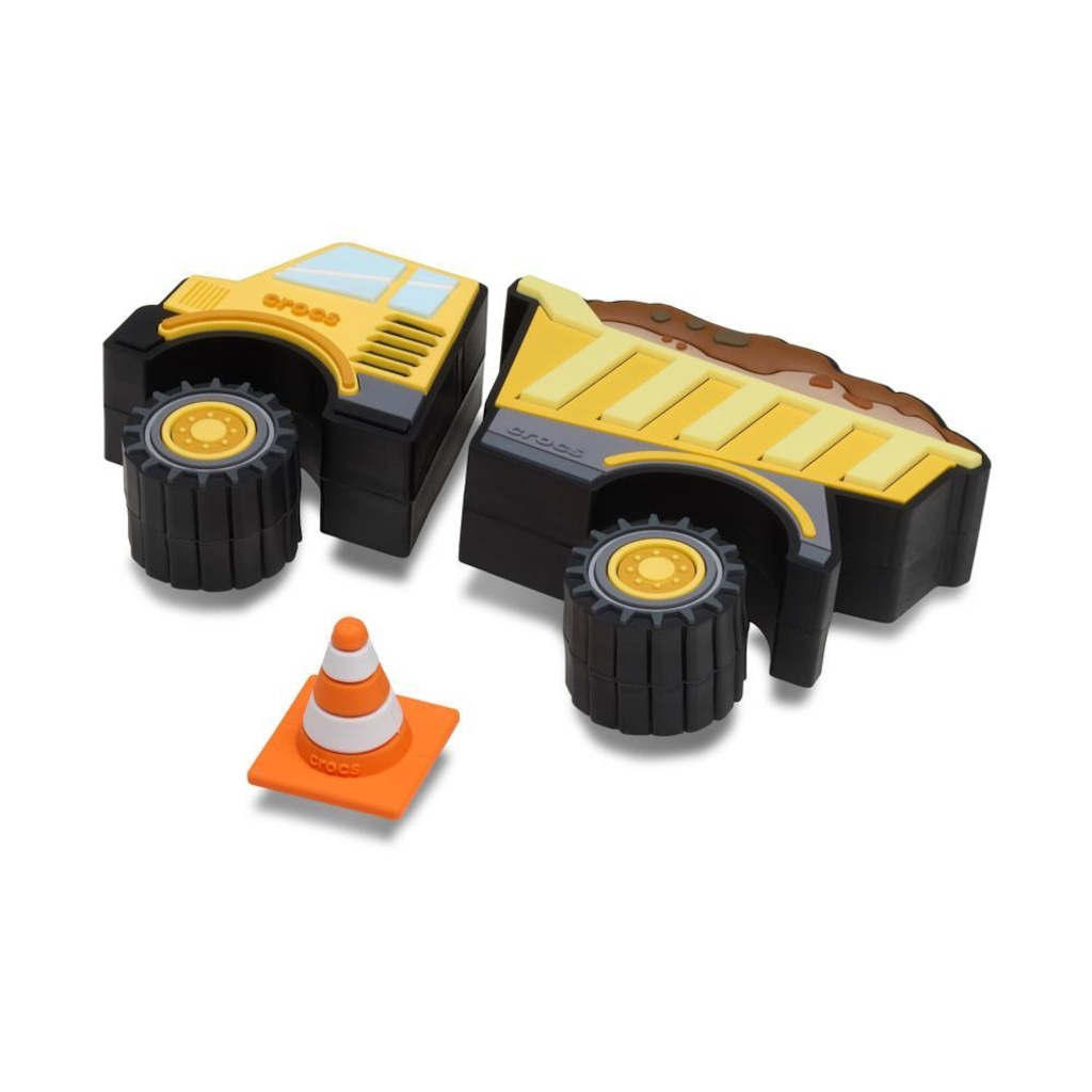 Imagem 2 do produto Kit Jibbitz™ Crocs Caminhão de Construção Pack com 5 Peças