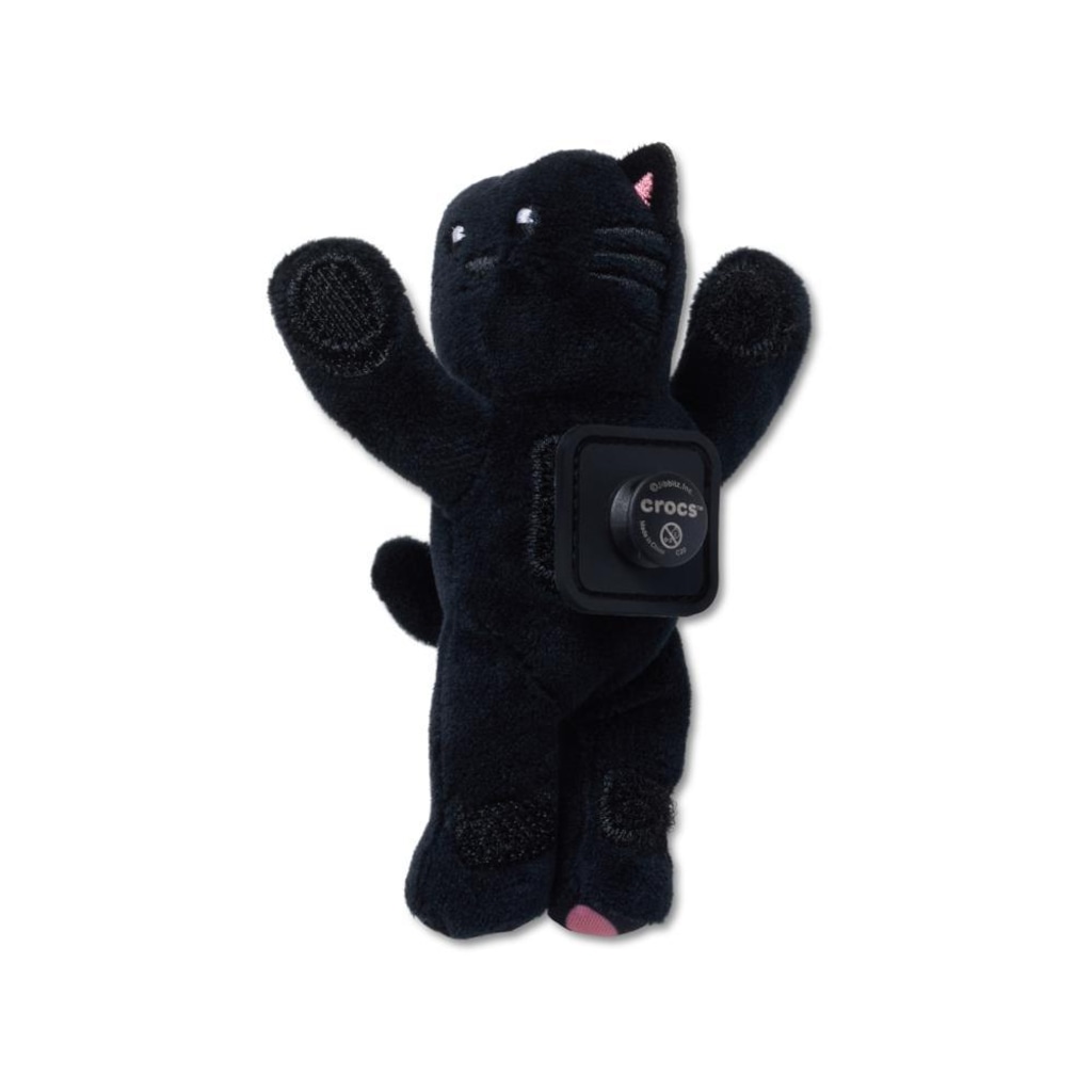 Jibbitz Crocs Gato de Veludo Huggitz