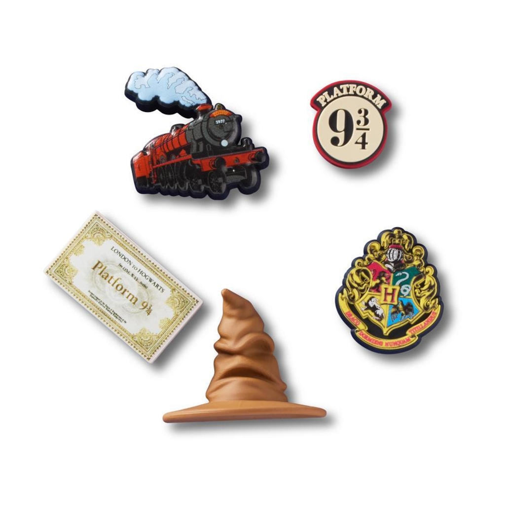 Kit Jibbitz™ Crocs Harry Potter Pack com 5 Peças