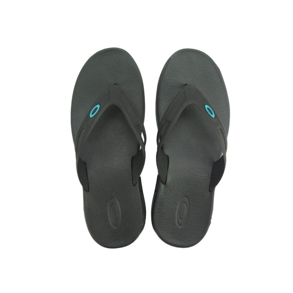 Chinelo Oakley Rest 2.0 Jet Black - Masculino