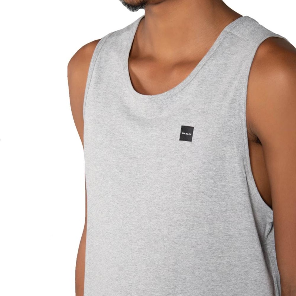 Imagem 3 do produto Camiseta Regata Masculina Oakley Patch 2.0 Tank Heather Gray