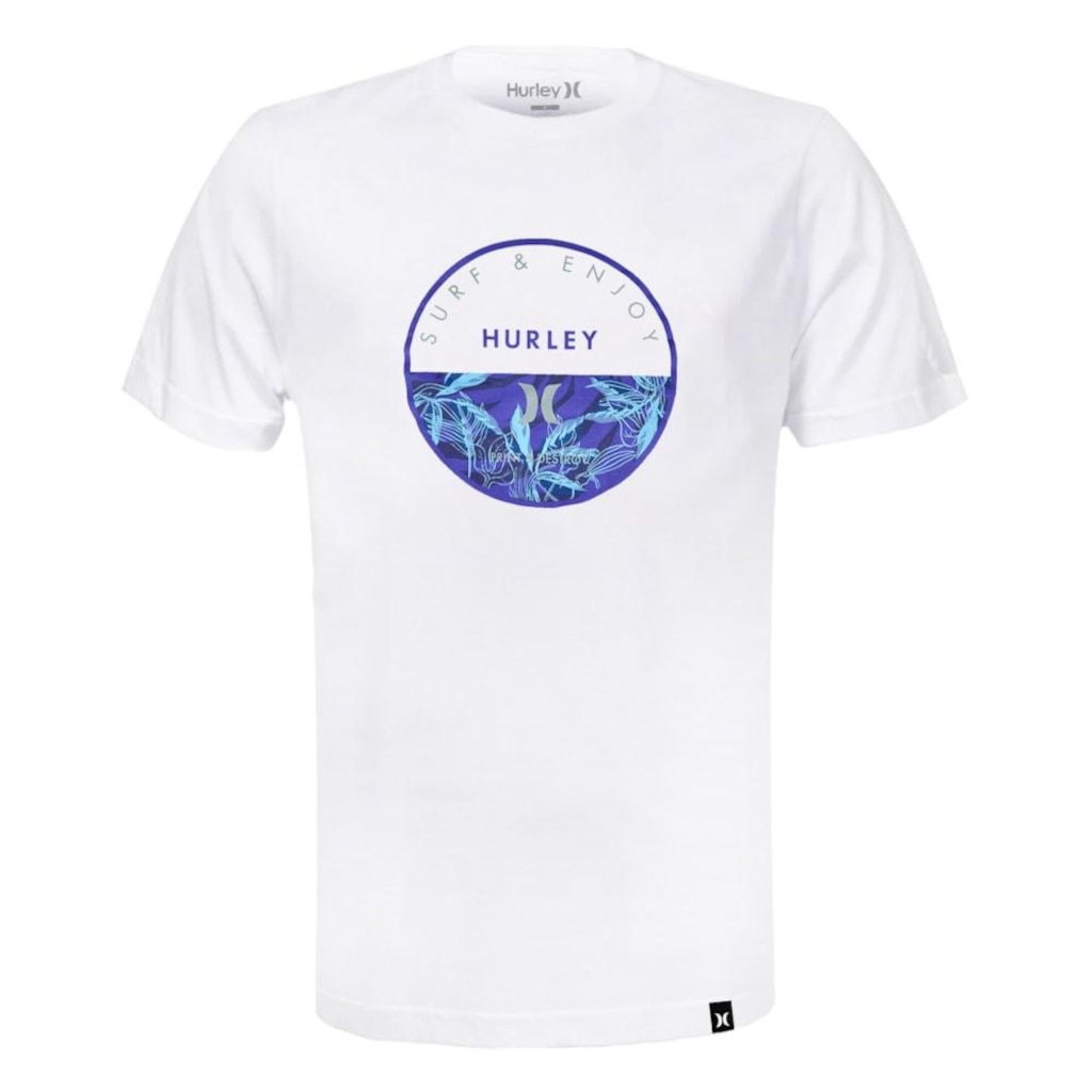 Camiseta Hurley Plus Size Print - Masculina