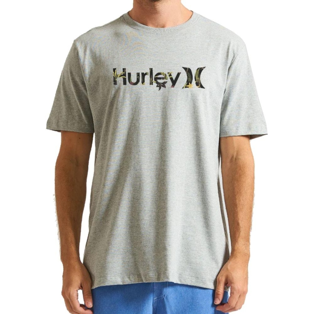 Camiseta Plus Size Hurley Inside - Masculina